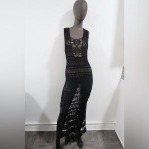 CLEOBELLA COTTON YARN MIDI DRESS